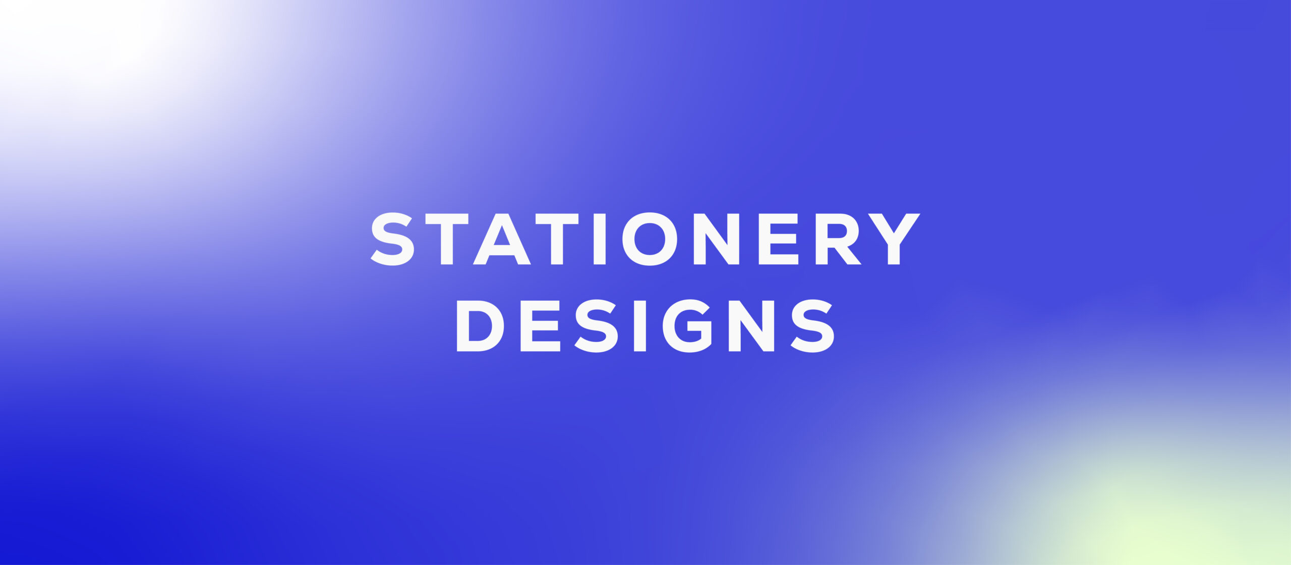 Stationery Designs